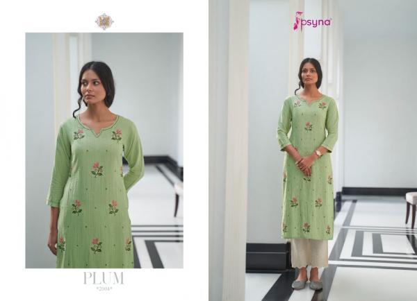 Psyna Plum Vol 2 Rayon Fancy Designer Kurti Collection